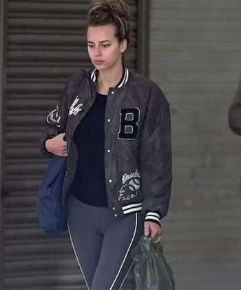 Chloe Ayling Kidnapped 2024 Grey Varsity Jacket
