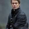 Mary & George Nicholas Galitzine Black Leather Jacket