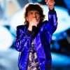 Mick Jagger Hackney Diamonds Tour 2024 Blue Leather Jacket