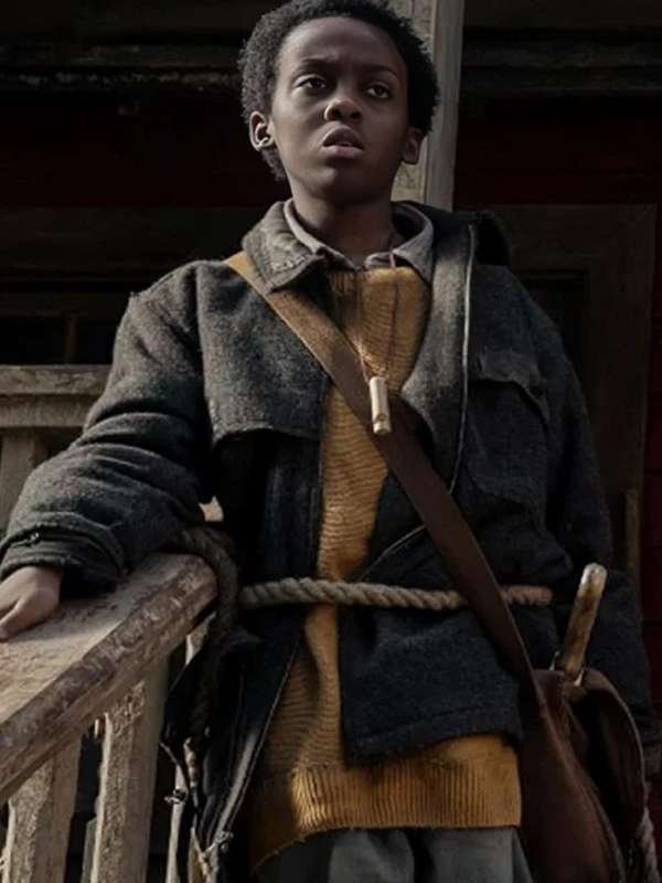 Never Let Go 2024 Anthony B. Jenkins Black Wool Jacket