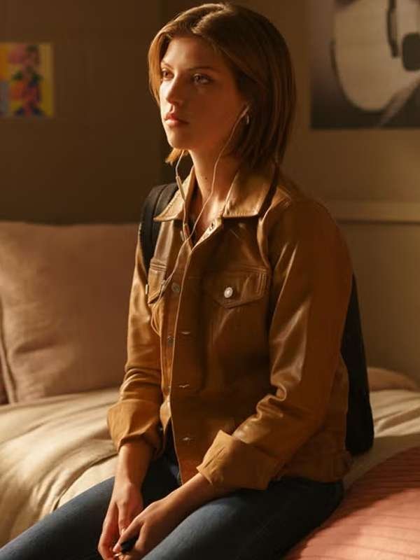 Tell Me Lies S01 Bree Brown Leather Jacket
