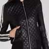 Tell Me Lies S01 Sonia Mena Quilted Black Bomber Jacket