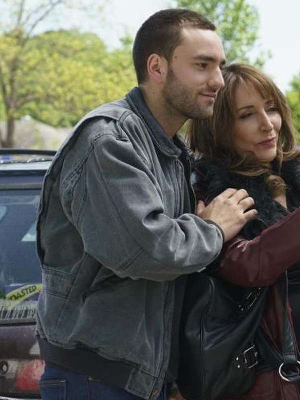 Tell Me Lies S01 Stephen DeMarco Grey Bomber Jacket