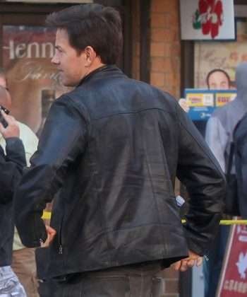The Other Guys Movie Mark Wahlberg Leather Jacket