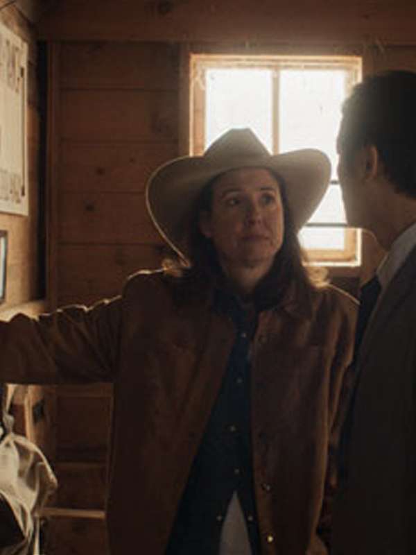 Tokyo Cowboy Robin Weigert Brown Jacket Tokyo Cowboy 2024 Robin Weigert Jacket