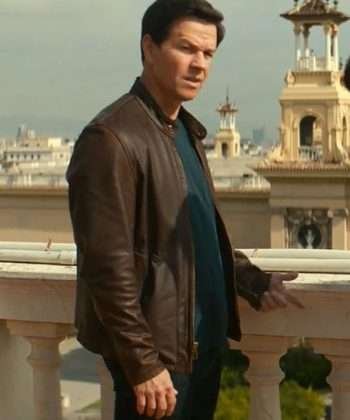 Uncharted Movie Mark Wahlberg Brown Jacket