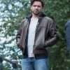 Van der Valk Brad de Vries Brown Leather Jacket