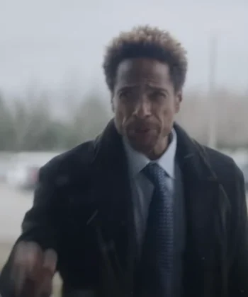 Alternative view of Gary Dourdan Albany Road Black Coat