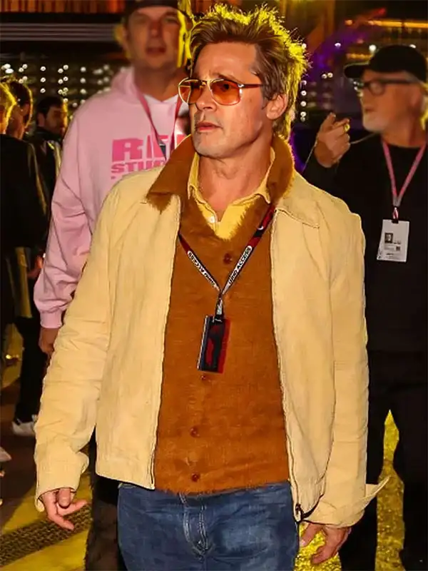 Brad Pitt F1 Yellow Jacket