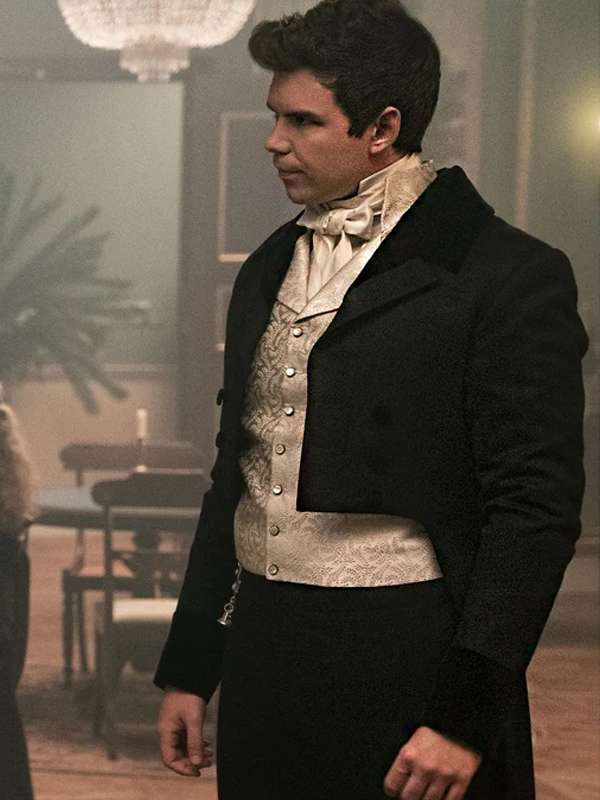 Luke Newton Bridgerton S03 Black Tailcoat Luke Newton Bridgerton S03 Black Tailcoat
