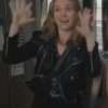 Julia Stiles Chosen Family 2024 Black Cropped Jacket