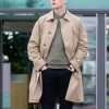 Curfew S01 Eddie Beige Trench Coat