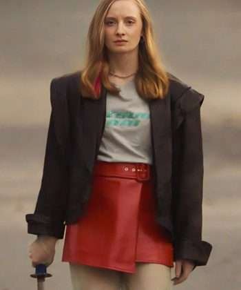 Dates in Real Life 2024 Gina Bernhoft Gørvell Leather Jacket