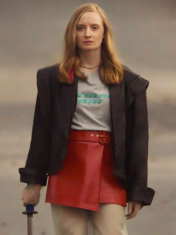 Dates in Real Life 2024 Gina Bernhoft Gørvell Leather Jacket