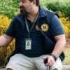 English Teacher Markie Hillridge Blue Vest