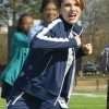 English Teacher Gwen Sanders Blue Track Jacket