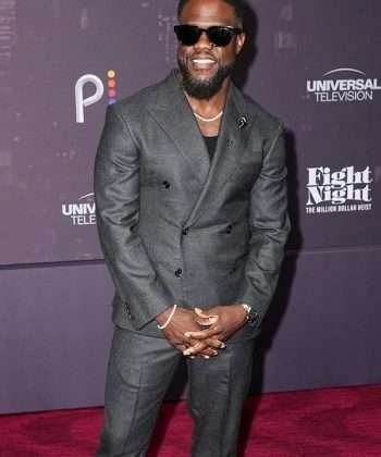 Kevin Hart Fight Night The Million Dollar Heist 2024 Grey Suit