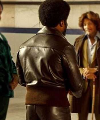 Kevin Hart Fight Night The Million Dollar Heist 2024 Brown Leather Jacket