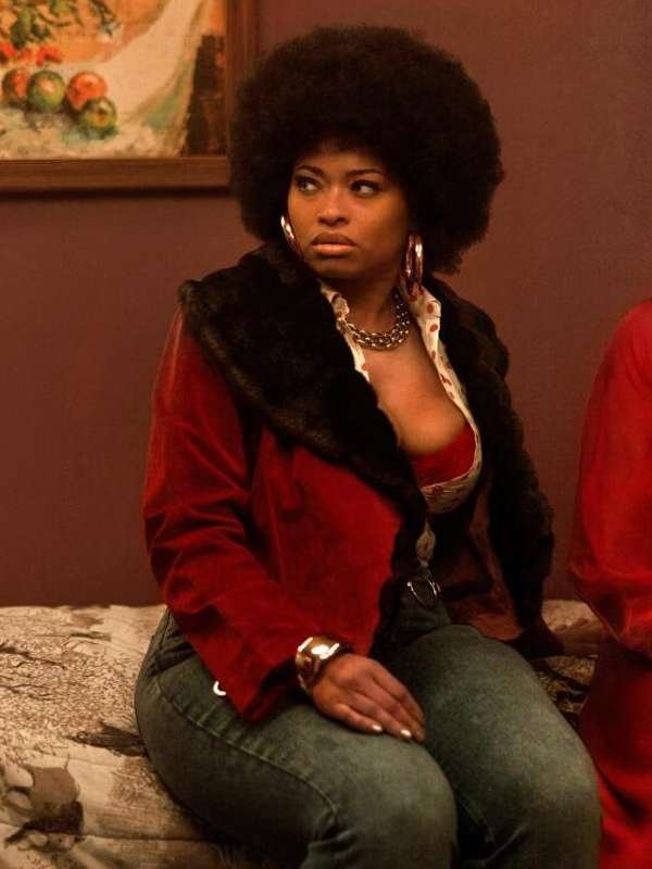 Fight Night The Million Dollar Heist 2024 Teresa Celeste Red Jacket