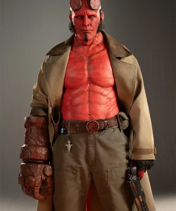 Jack Hellboy The Crooked Man Green Coat