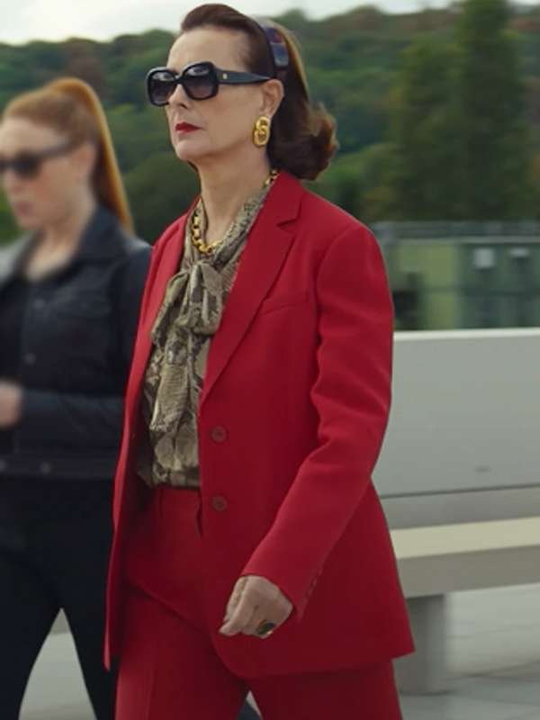 La Maison Diane Rovel Red Blazer