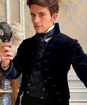 Jonathan Bailey Bridgerton S03 Black Tailcoat