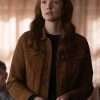 Maggie Sullivan TV Series Sullivan’s Crossing Brown Jacket