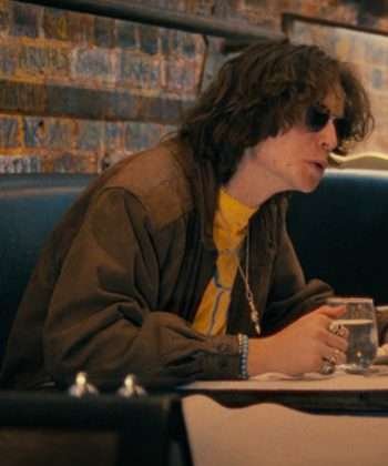 Mustard Man 2024 Movie Albert DiCesare Brown Leather Jacket