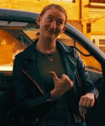 Mustard Man 2024 Arianna McCarty Leather Jacket