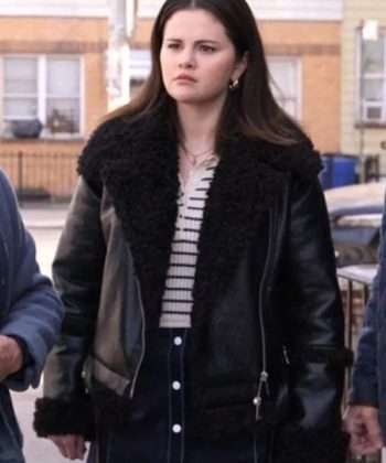 Only Murders in the Building S04 Mabel Mora Shearling Jacket