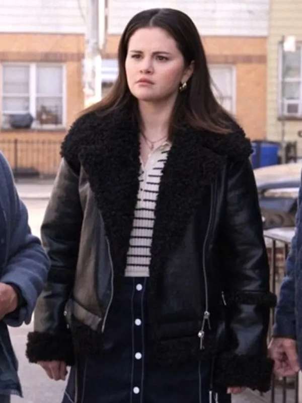 Only Murders in the Building S04 Mabel Mora Shearling Jacket