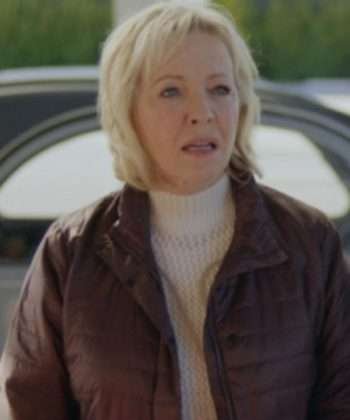Under the Vines S03 Rebecca Gibney Brown Jacket