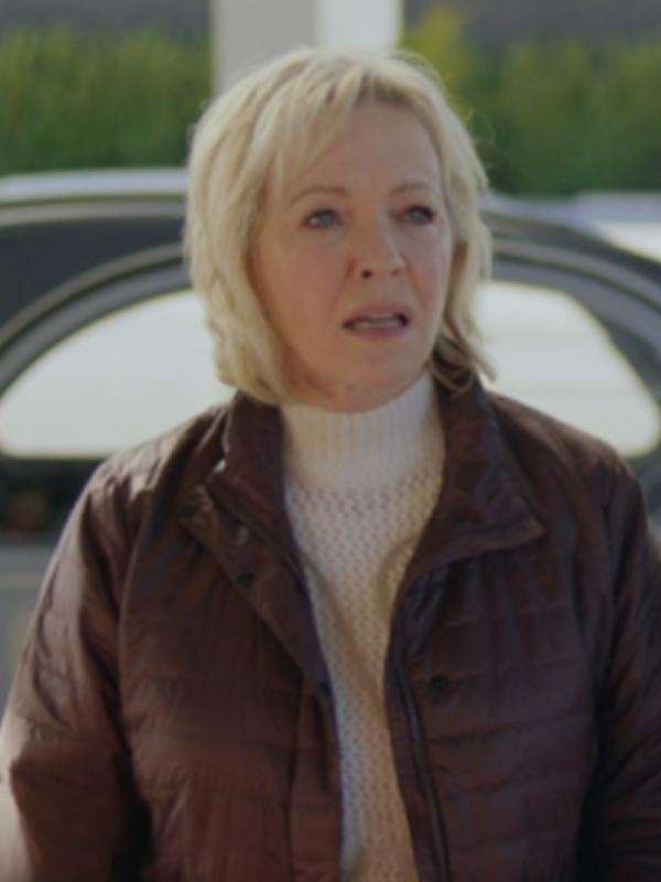 Under the Vines S03 Rebecca Gibney Brown Jacket
