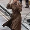 Diana Taverner Slow Horses Brown Trench Coat