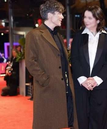 Small Things Like These Cillian Murphy Brown Coat
