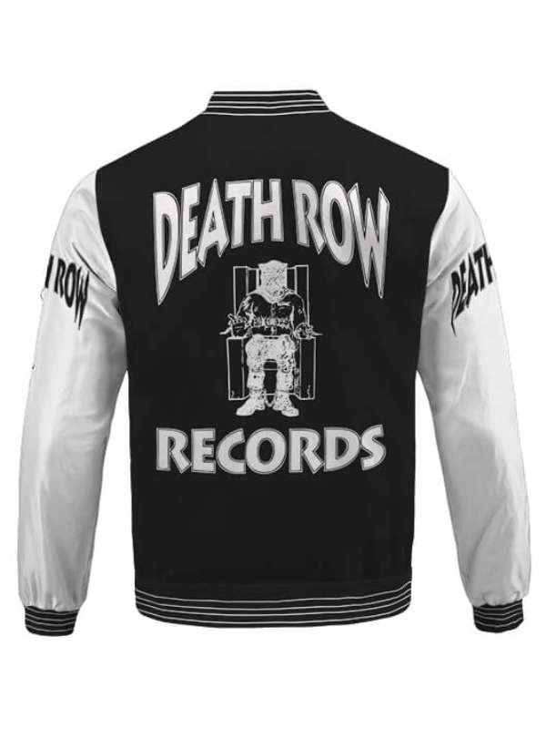 Death Row Records Snoop Dogg Varsity Bomber Jacket