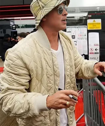 Sonny Hayes Formula One 2025 Bomber Jacket