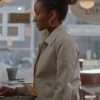Sydney Shandon Sullivan’s Crossing White Bomber Jacket