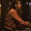 The 100 S07 Raven Reyes Orange Bomber Jacket