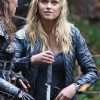 The 100 S02 Clarke Griffin Black Quilted Leather Jacket