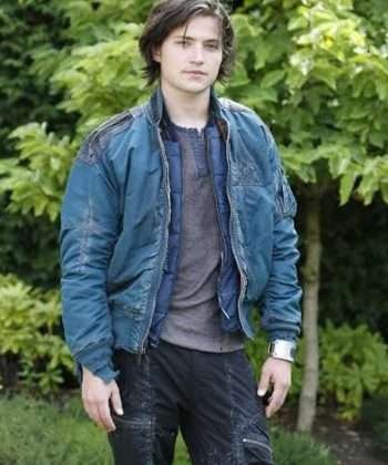 The 100 Finn Collins Blue Jacket