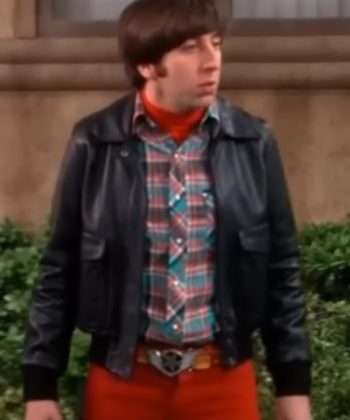 The Big Bang Theory S08 Howard Wolowitz Leather Jacket