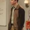 Sheldon Cooper The Big Bang Theory S10 Brown Cotton Jacket