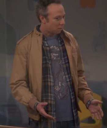 The Big Bang Theory S10 Stuart Bloom Brown Cotton Bomber Jacket