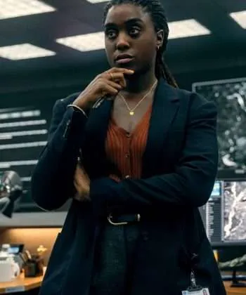 The Day of the Jackal S01 Bianca Black Coat