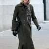 The Friend 2024 Naomi Watts Green Coat