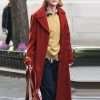 The Friend 2024 Naomi Watts Red Wool Coat