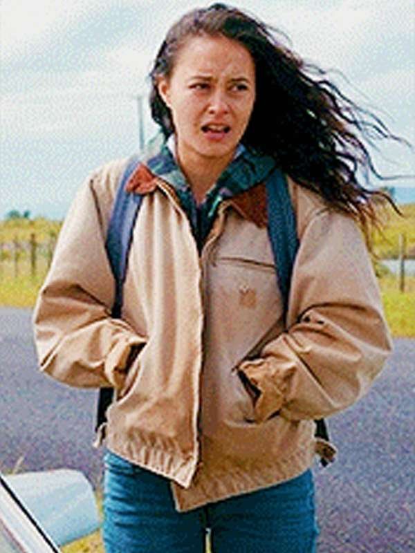 The Wilds S01 Toni Shalifoe Brown Jacket