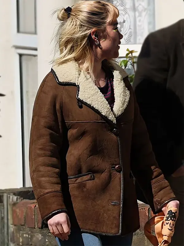 Almut We Live in Time Brown Jacket