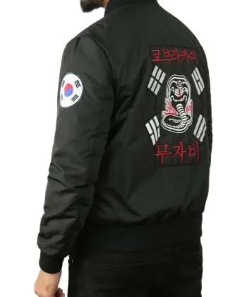 Cobra kai TV Series Black Jacket